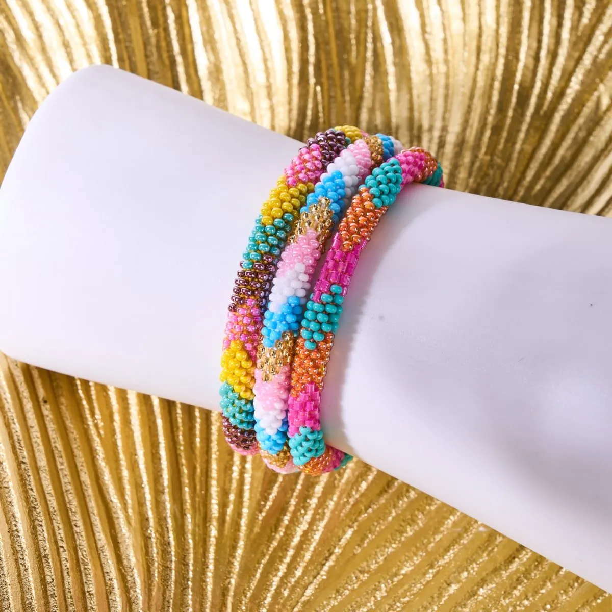 Jelly Candy | Himalayan Glass Bead Bracelet