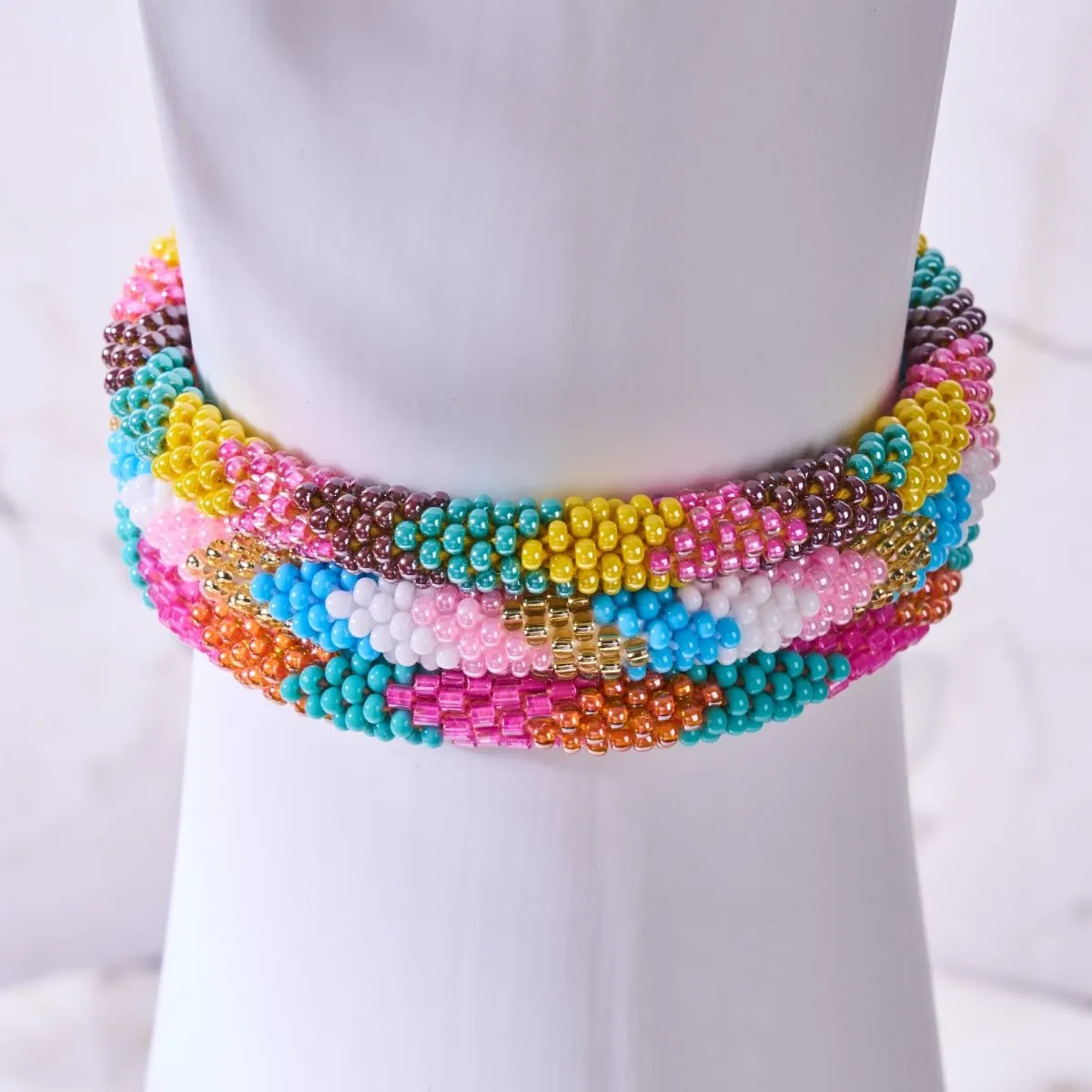 Jelly Candy | Himalayan Glass Bead Bracelet