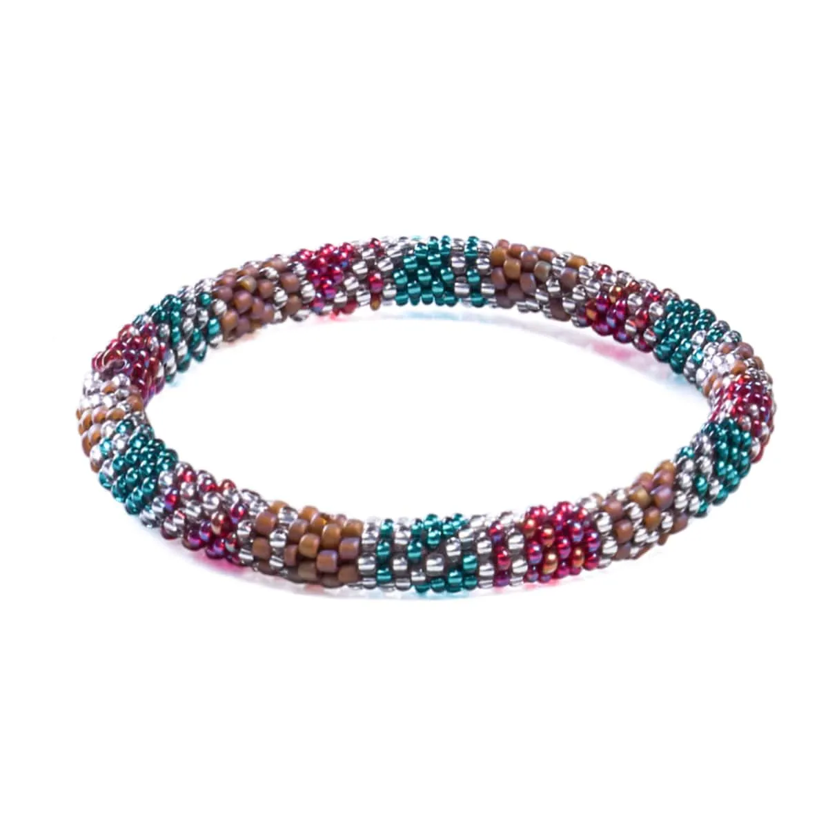 Joy To The World | Himalayan Glass Bead Bracelet