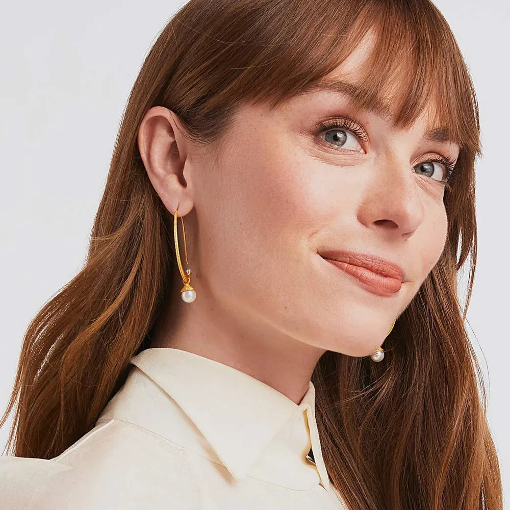 Julie Vos Windsor Collection Pearl Statement Earrings