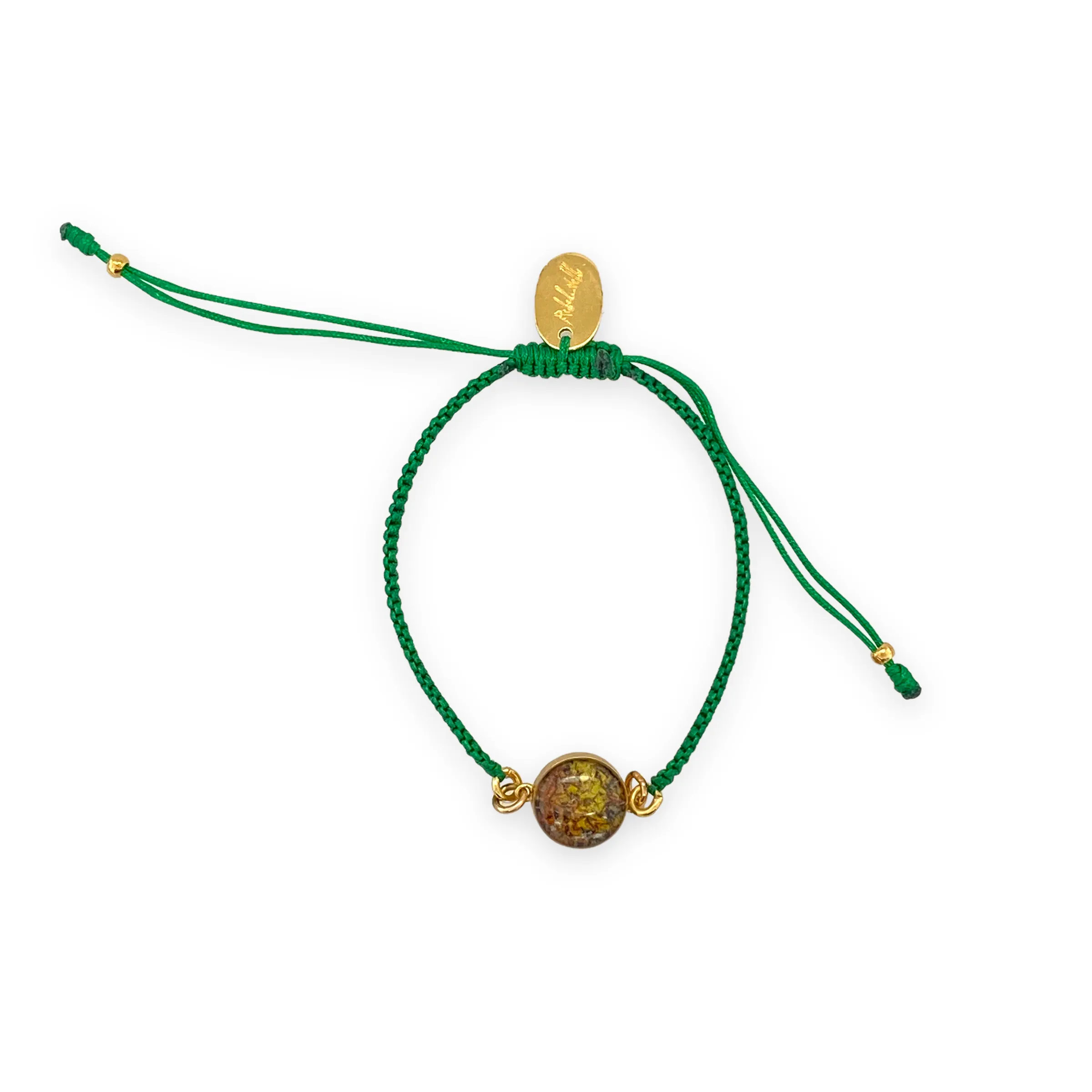 Kid's Taylor Bracelet | Gold | Green