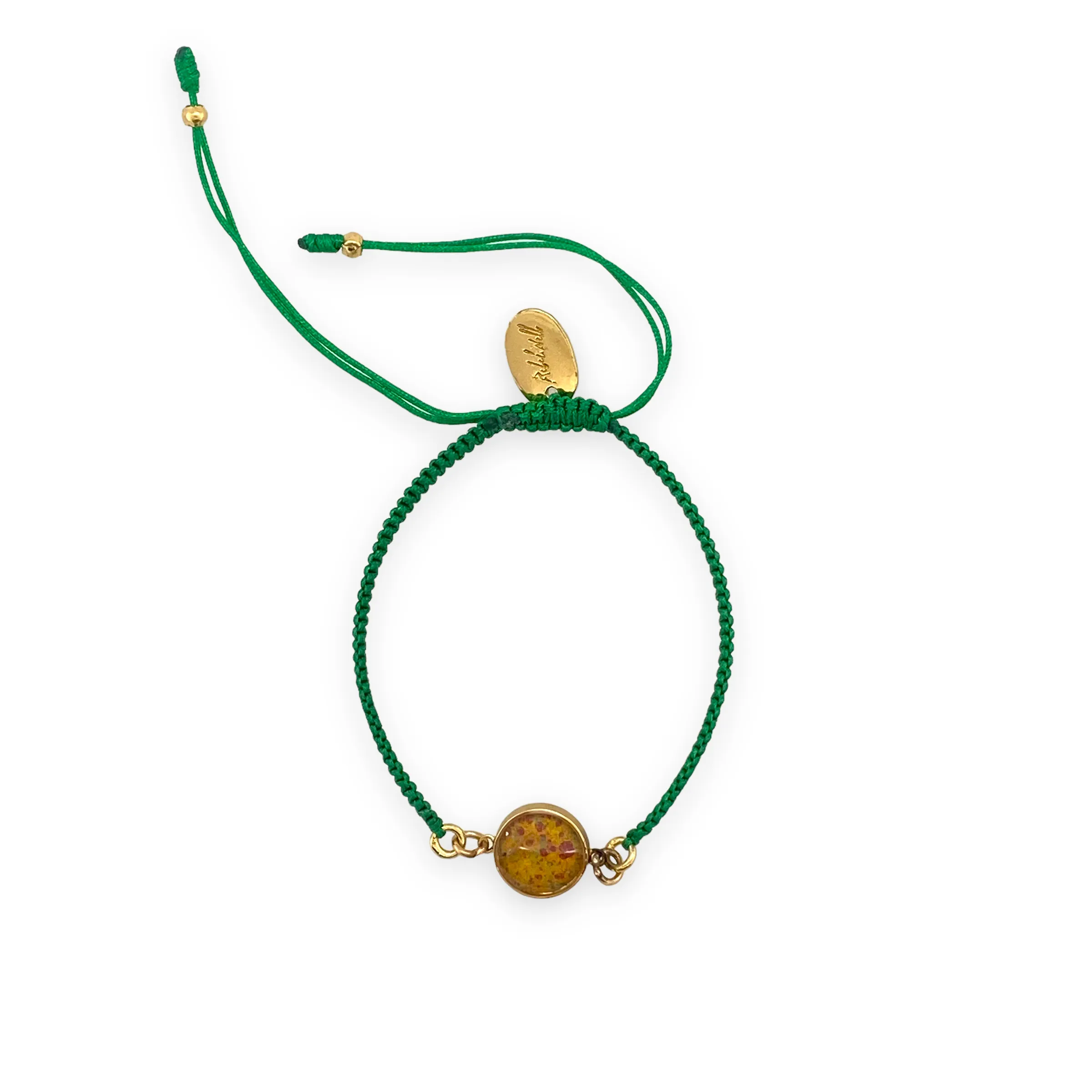 Kid's Taylor Bracelet | Gold | Green
