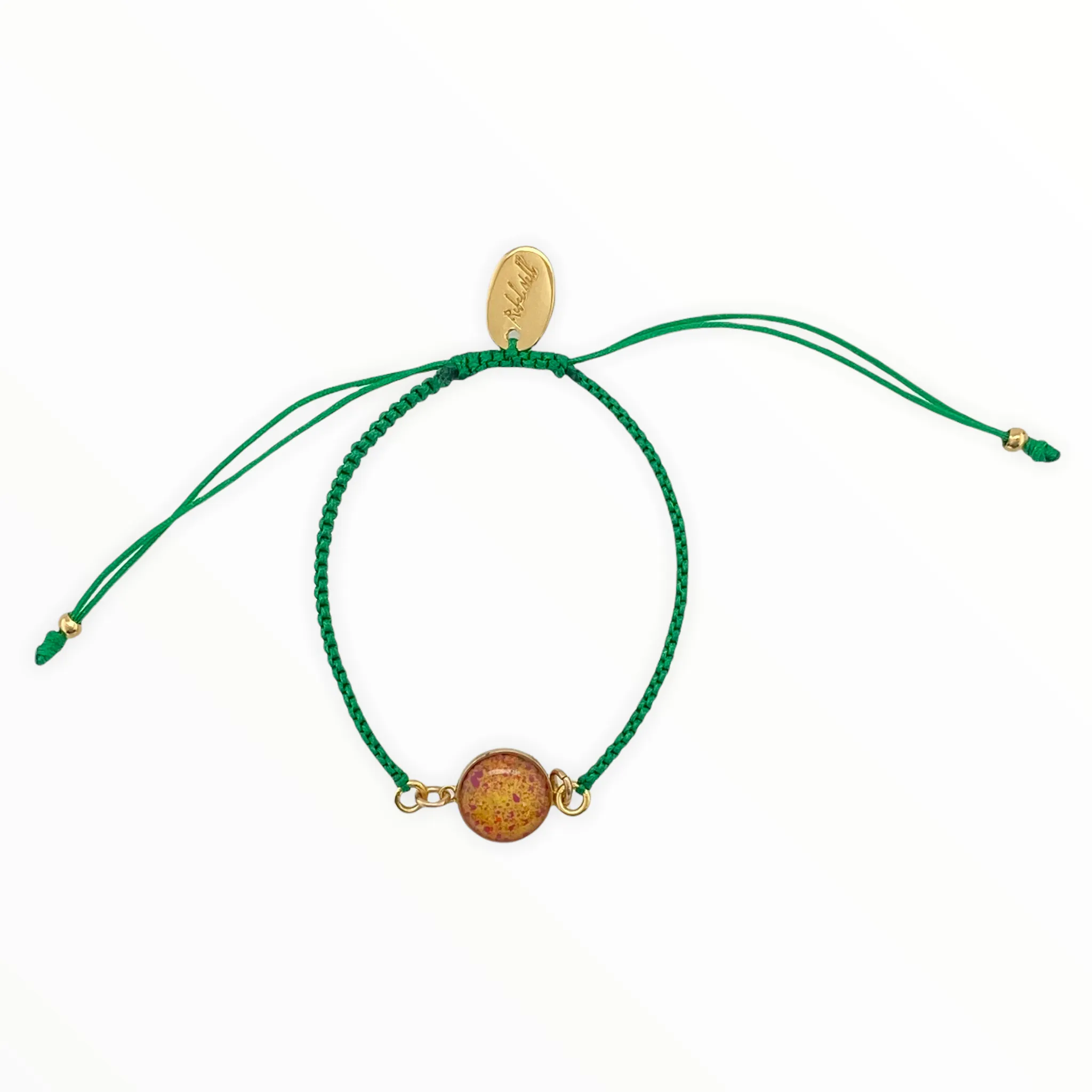 Kid's Taylor Bracelet | Gold | Green