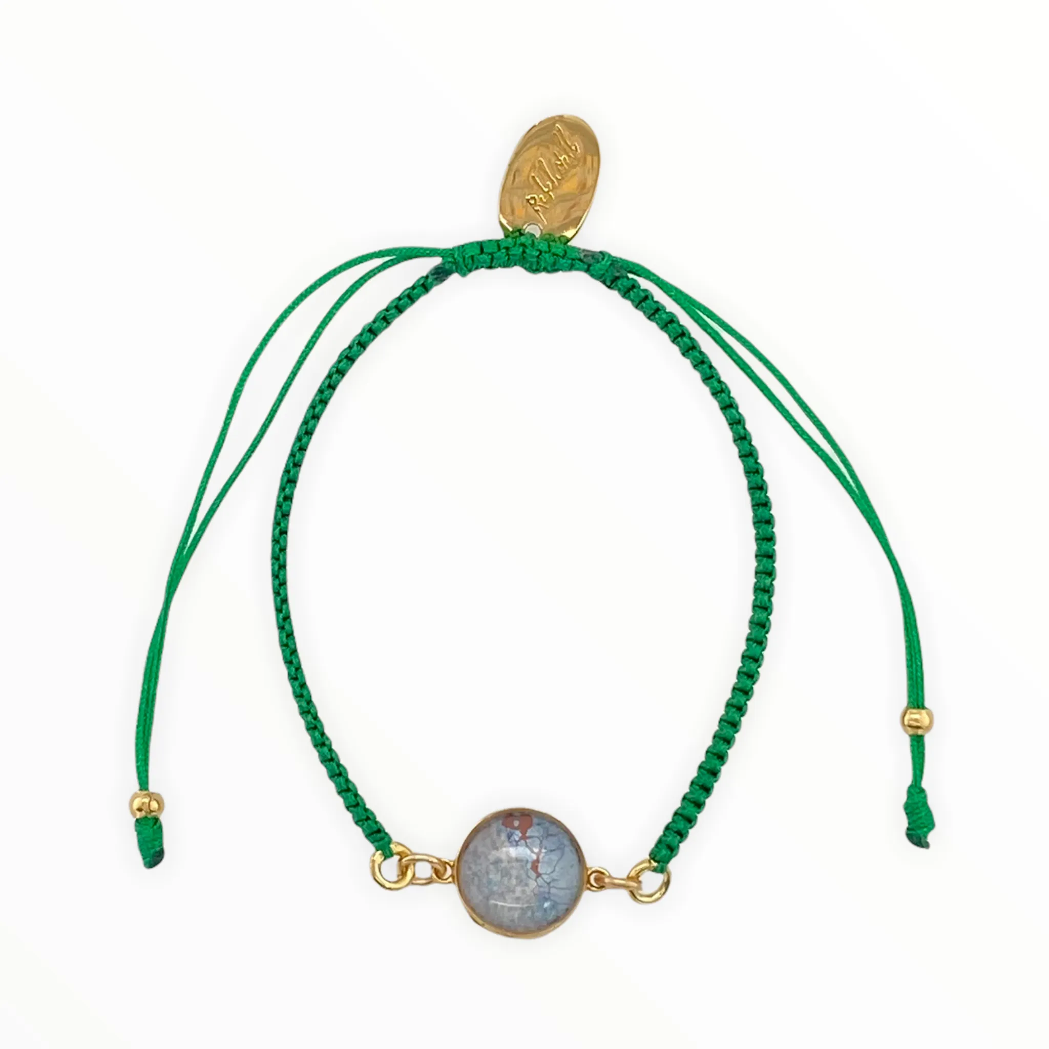 Kid's Taylor Bracelet | Gold | Green