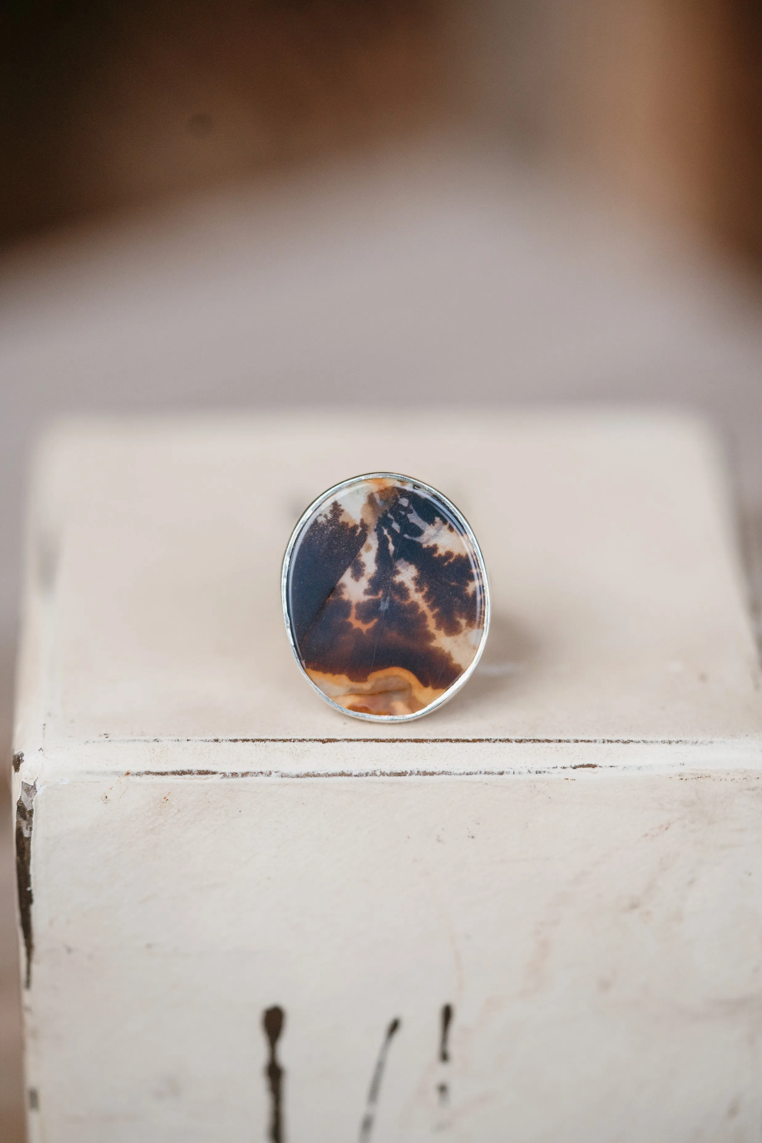 Kimber Ring | Small | Scenic Agate