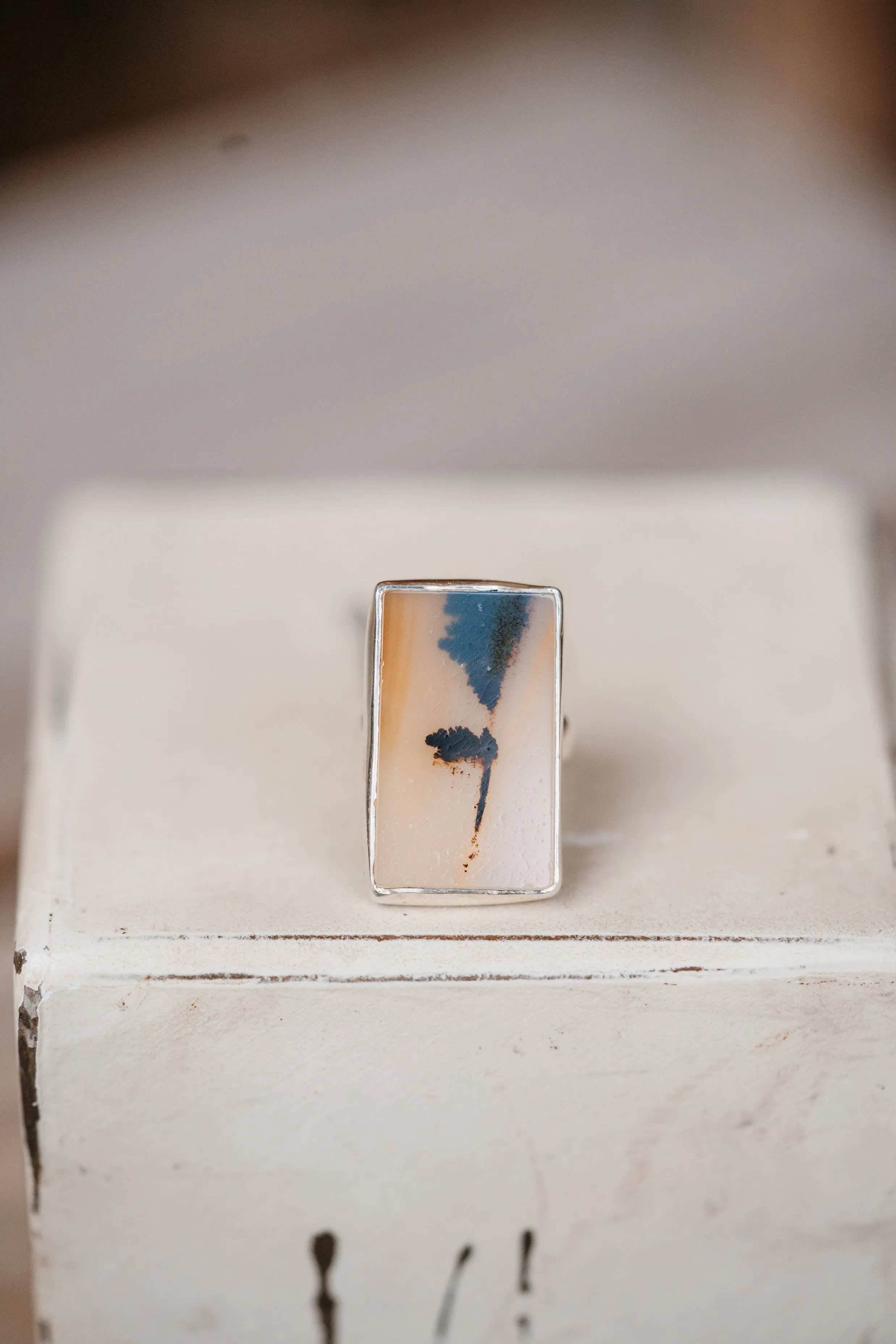 Kimber Ring | Small | Scenic Agate