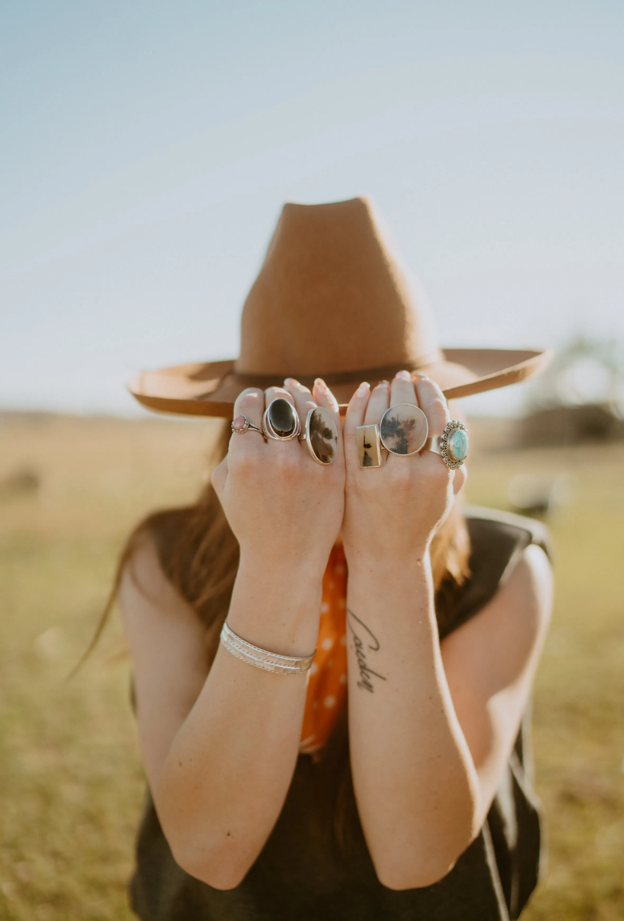 Kimber Ring | Small | Scenic Agate