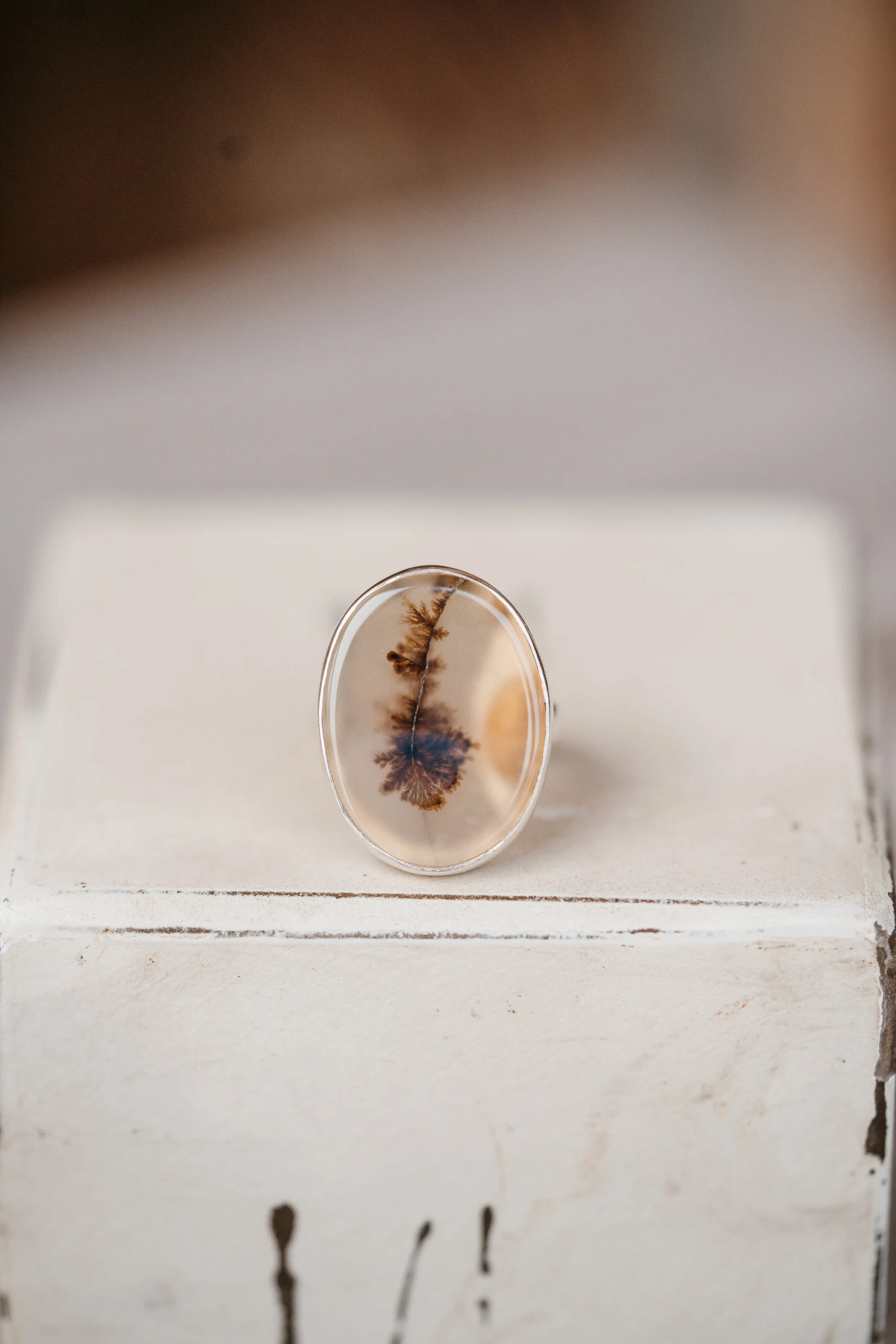 Kimber Ring | Small | Scenic Agate