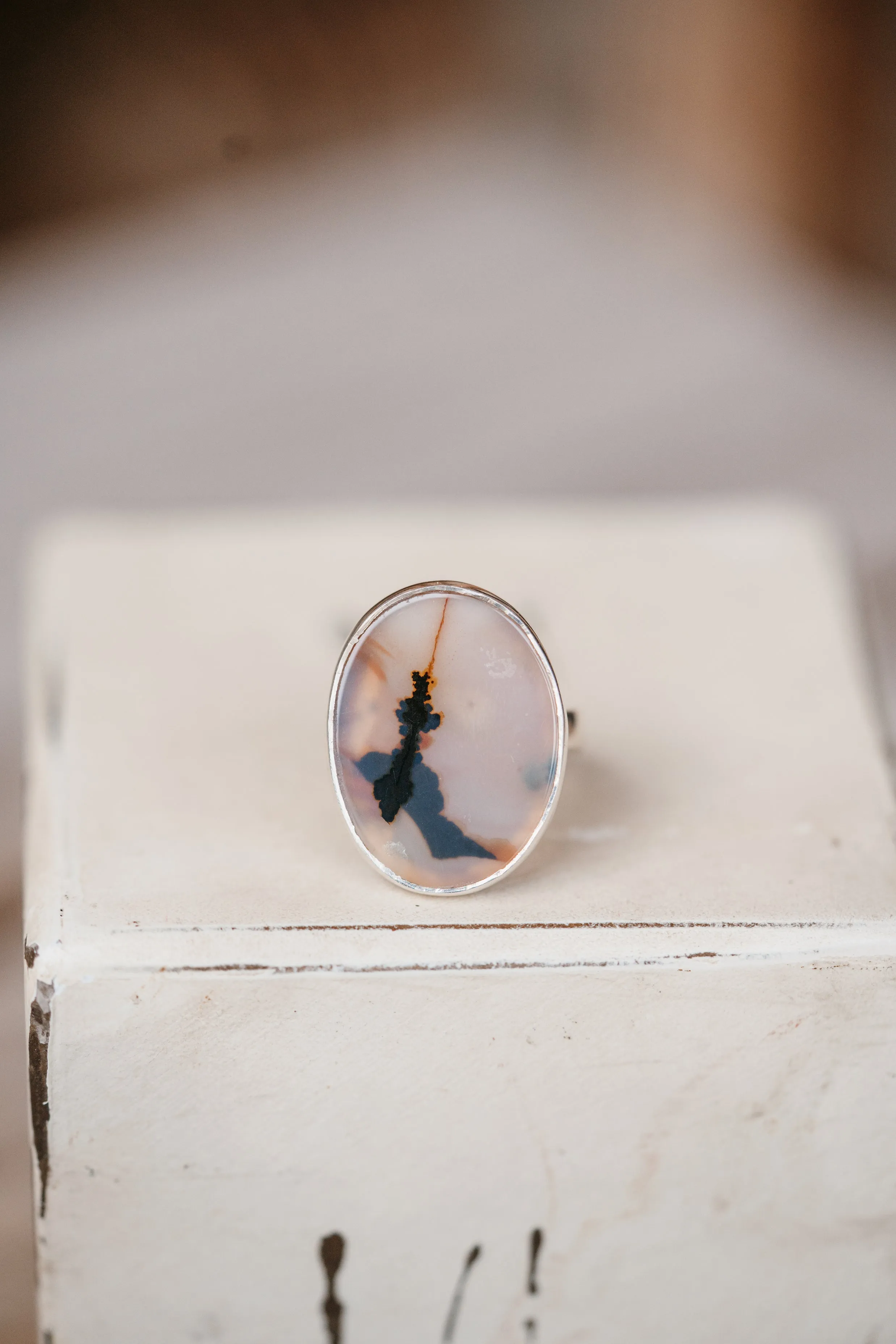 Kimber Ring | Small | Scenic Agate