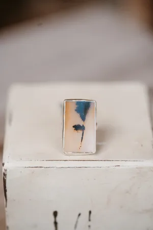 Kimber Ring | Small | Scenic Agate
