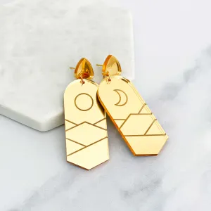 Landscape Arch Dangle Earrings