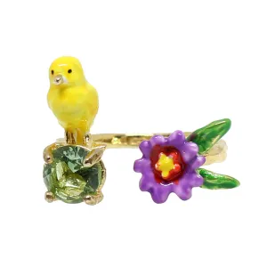 Les Nereides Adjustable Charmants Canarie Ring