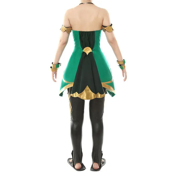 LOL Empress of The Elements Qiyana Cosplay Costume