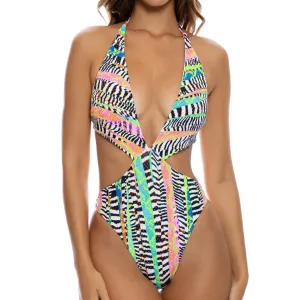 LULI DISCO - Deep V Monokini