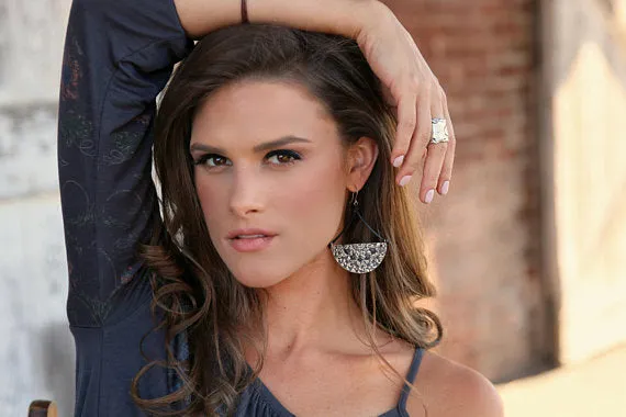 Macrame Bohemian Statement Earrings