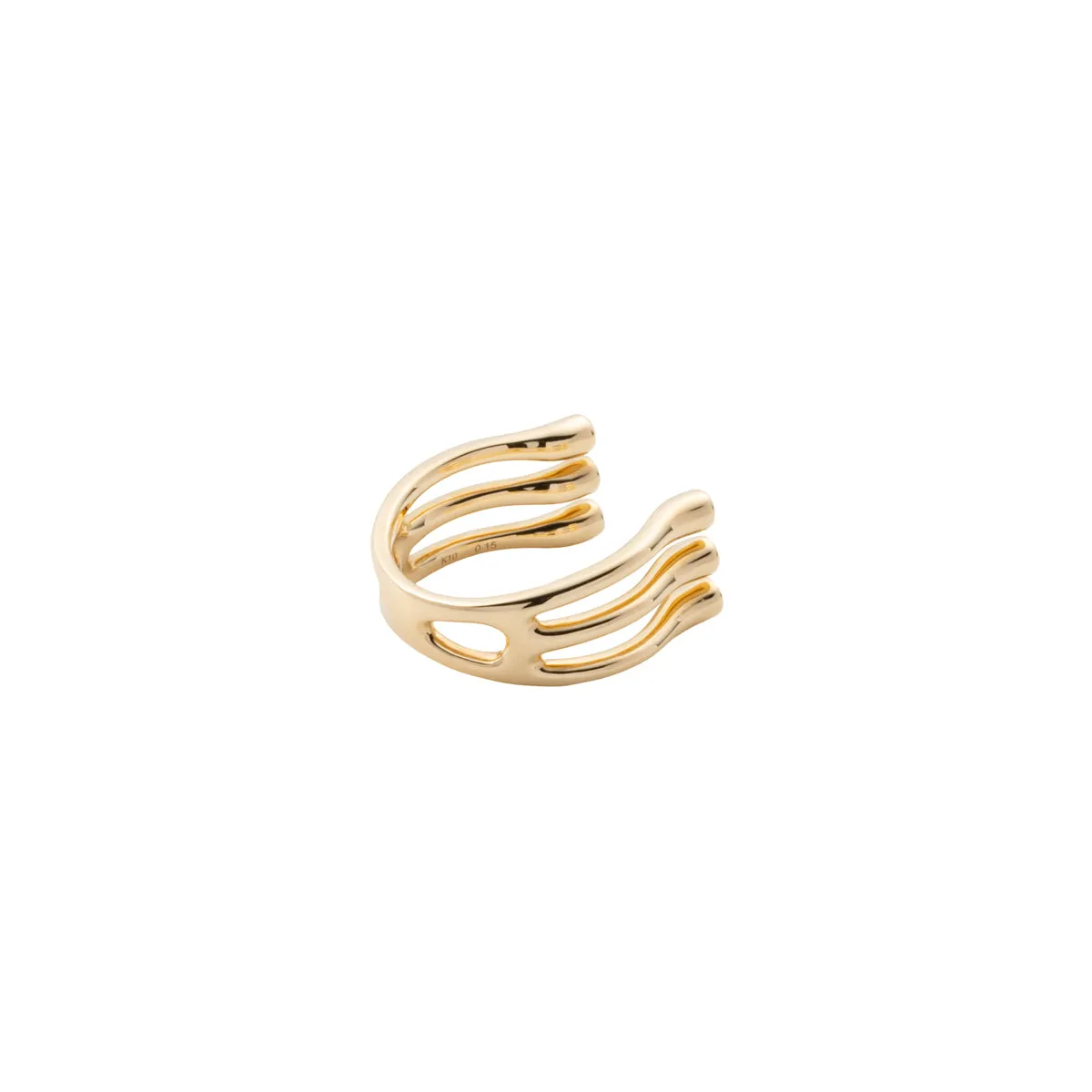 【Made-To-Order】 "Drosera" Diamond Cuff Ring