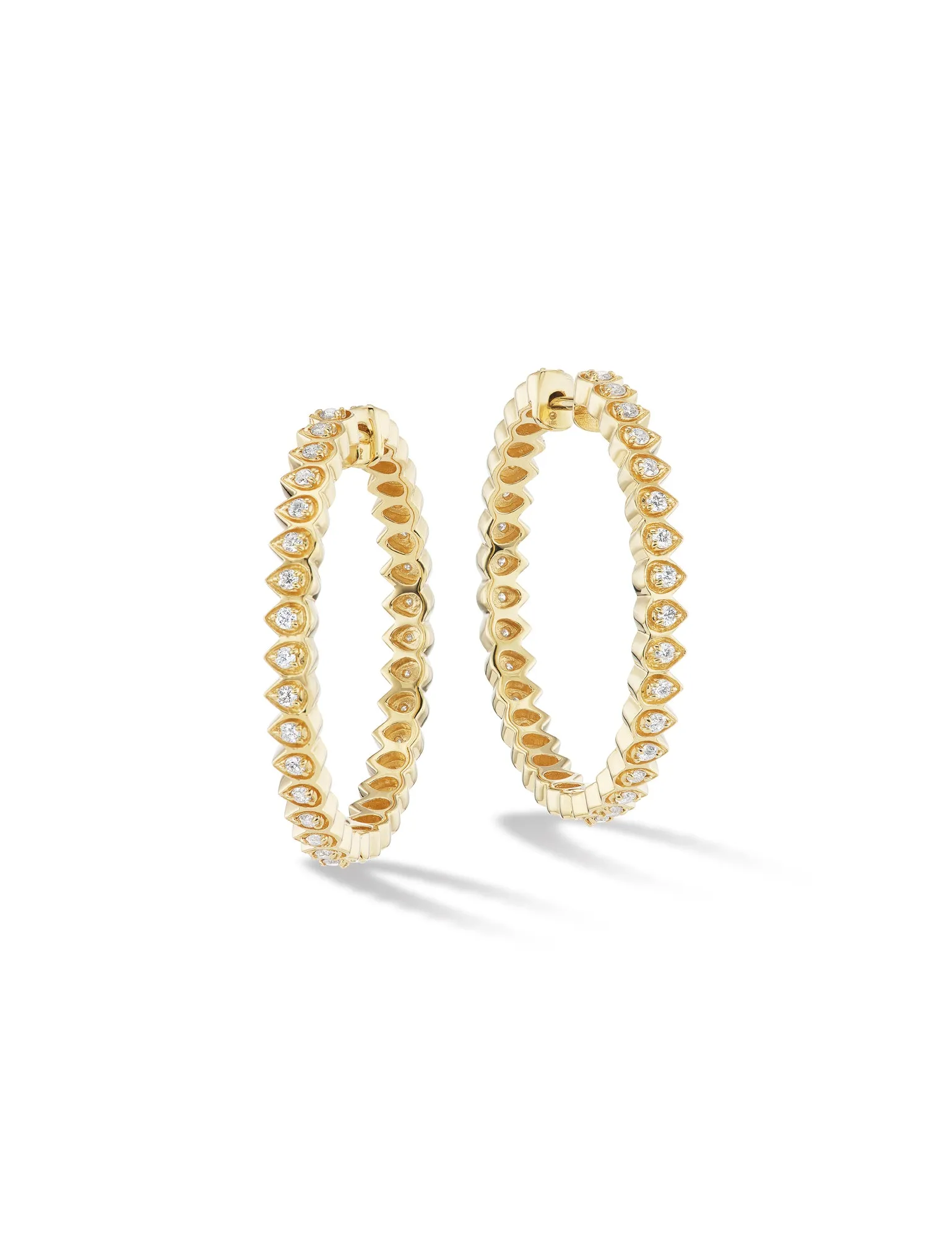 Mandala Petal Hoops