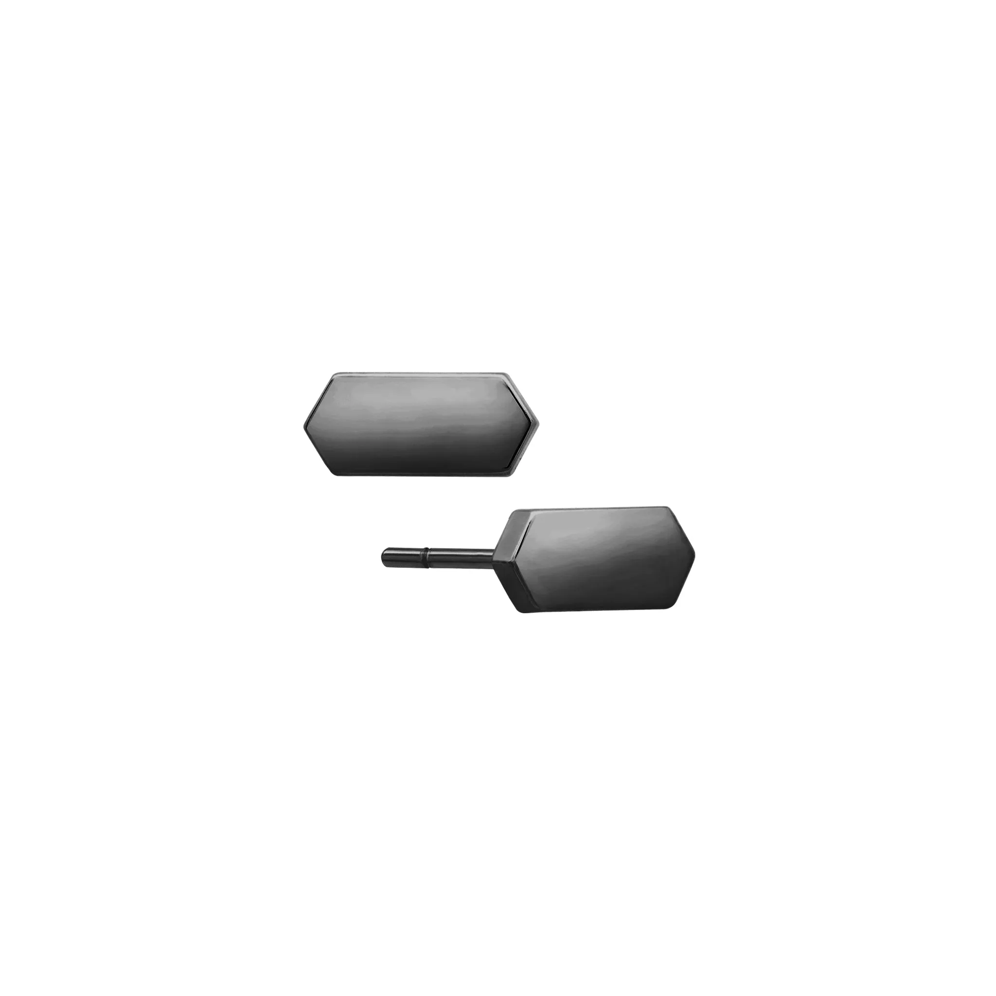 Marquis Studs | Black Gold