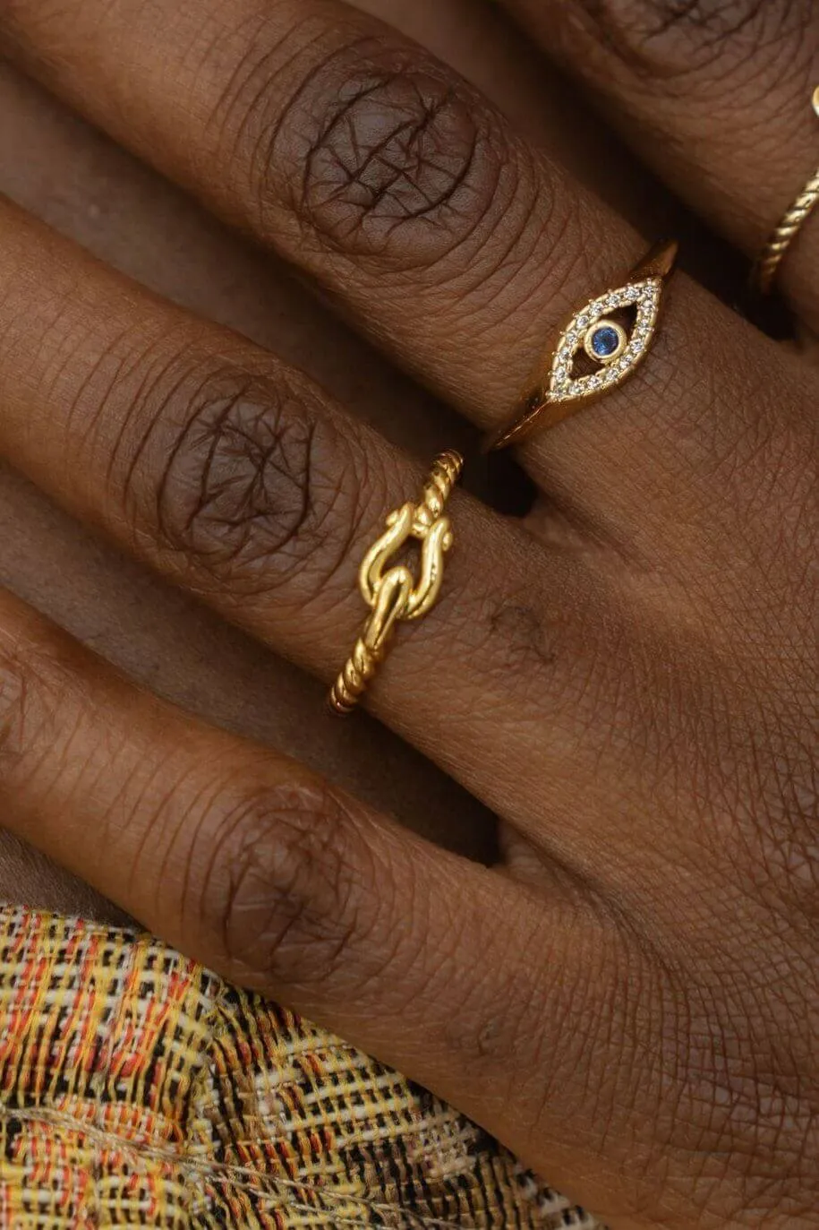 Maryam Evil Eye Ring