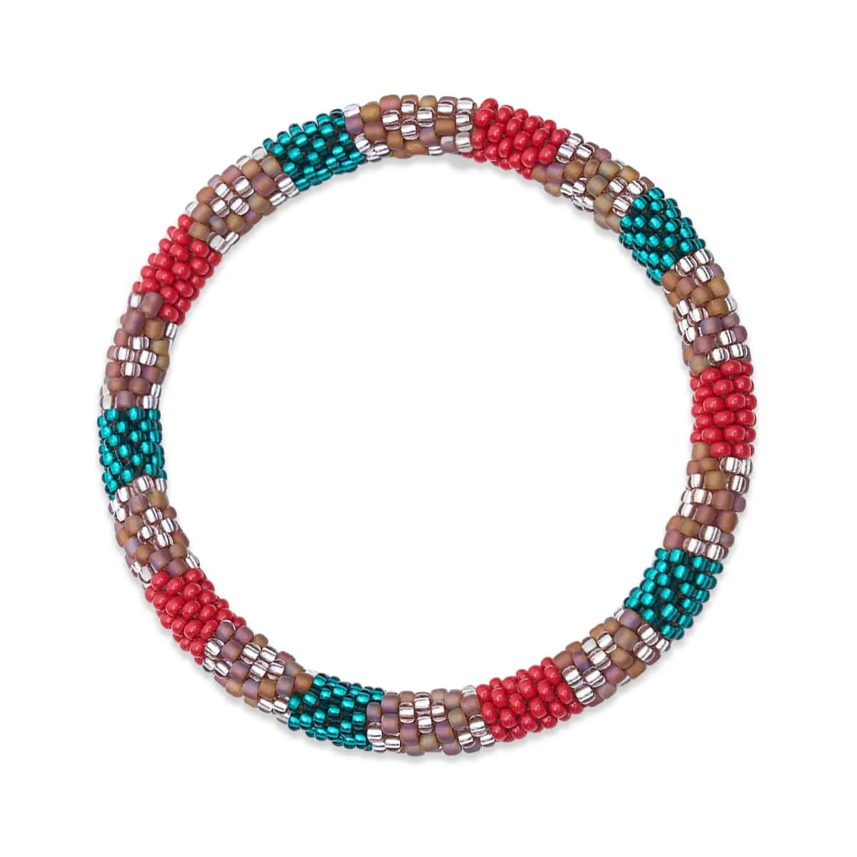 Mayan Holiday | Himalayan Glass Bead Bracelet