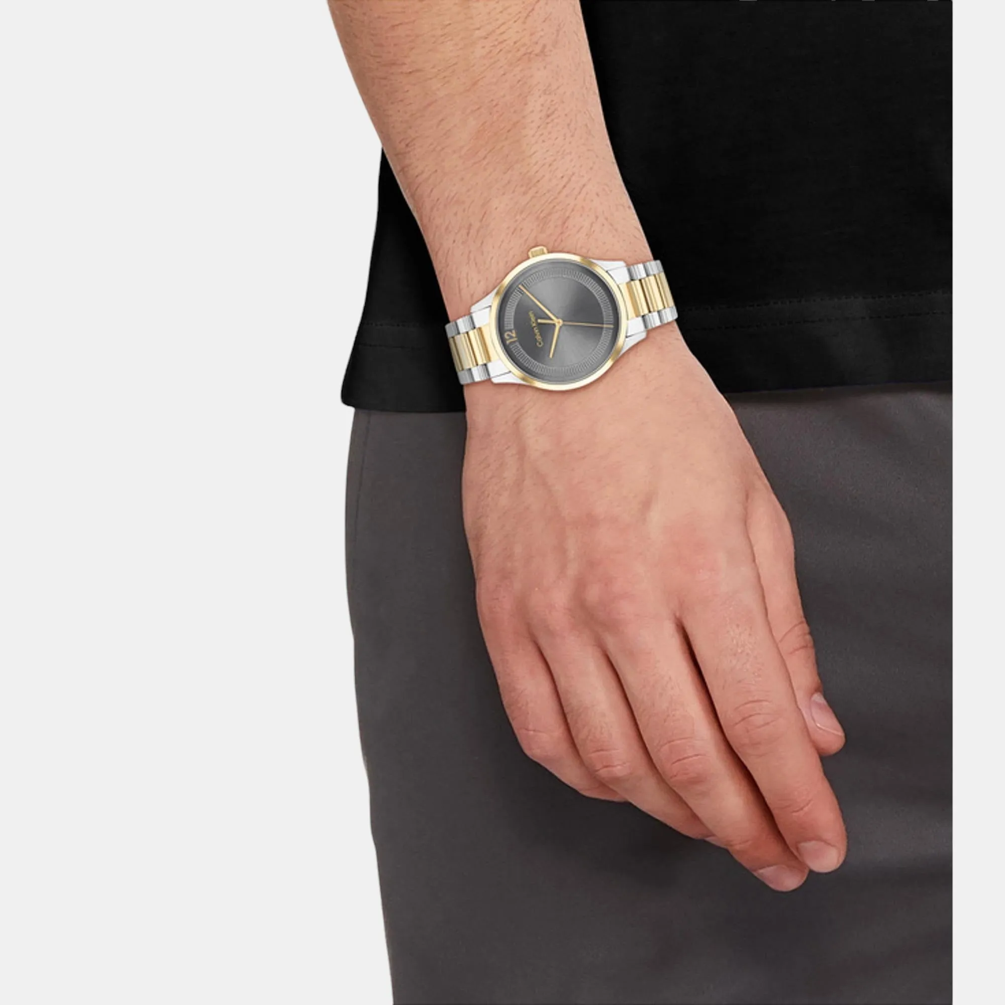 Men Analog Stainless Steel Watch 25200226