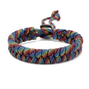 Men's Camo Umbrella Rope Bracelet Adjustable