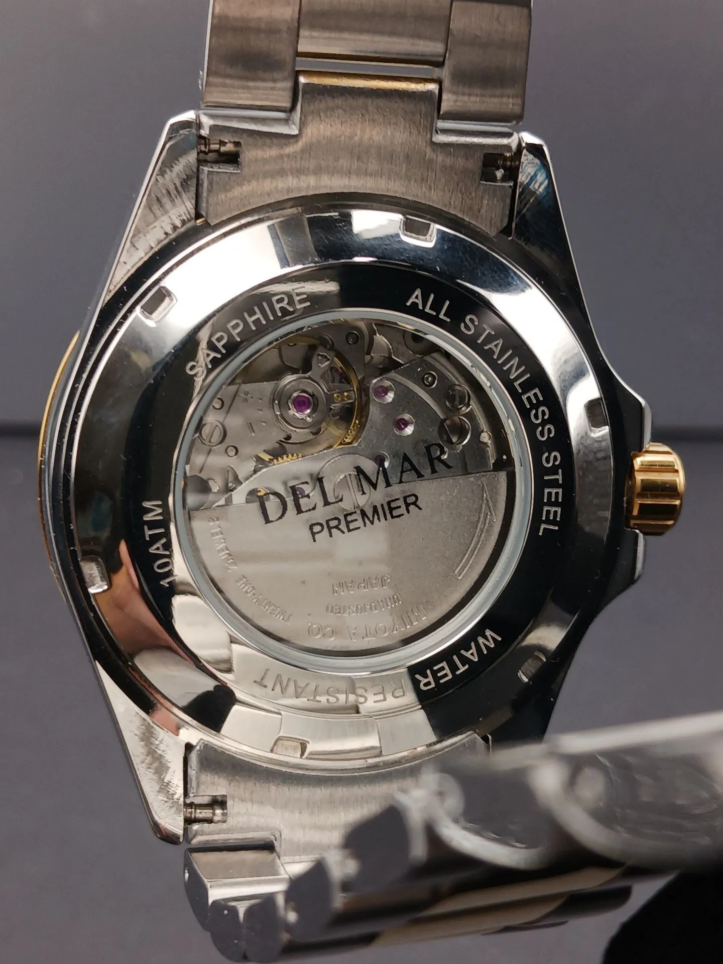 Men's Premier Automatic Watch – Bronze Dial & Brown Silicone Strap #50410