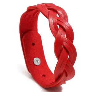 Men's Woven Leather Bracelet Student Bracelet