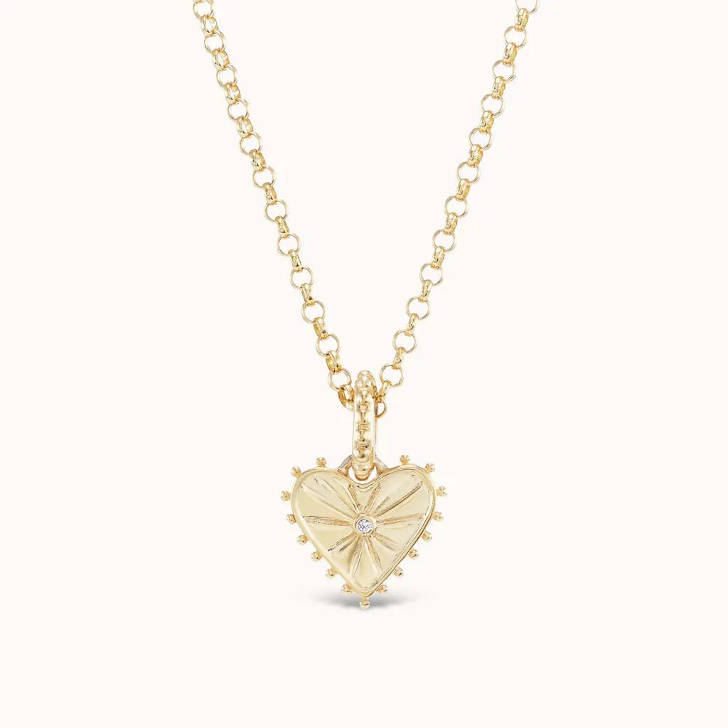 Mini Dangling Heart Charm
