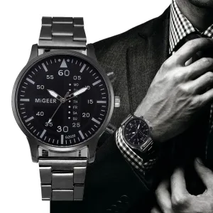 Minimalism Steel Band Casual  Wristwatch