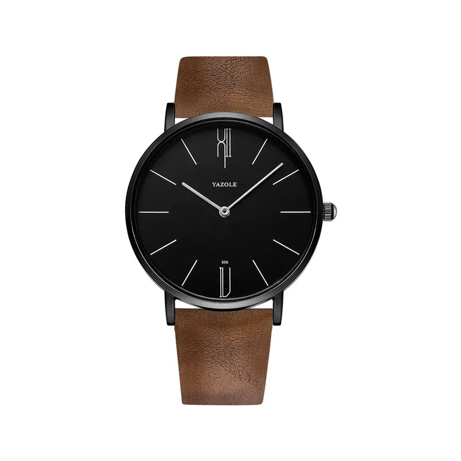 Minimalist Men's Business Quartz Watch
