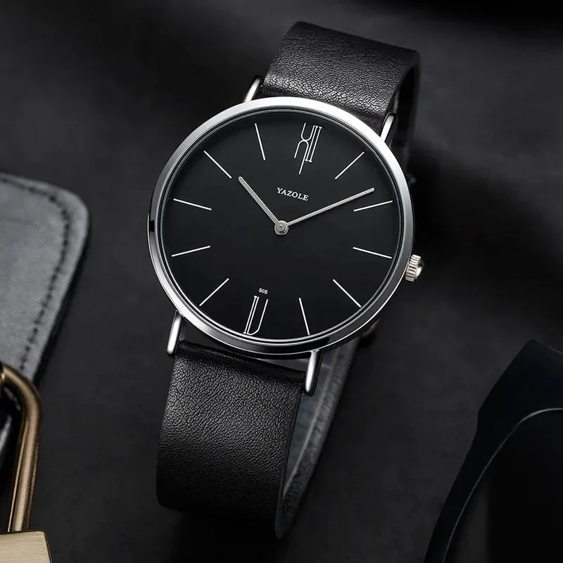 Minimalist Men's Business Quartz Watch
