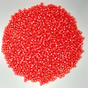 Miyuki Seed Beads Size 11 Duracoat Silver Lined Hot Pink 7.5gm Bag