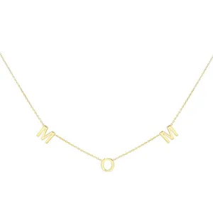 Mom Letter Necklace