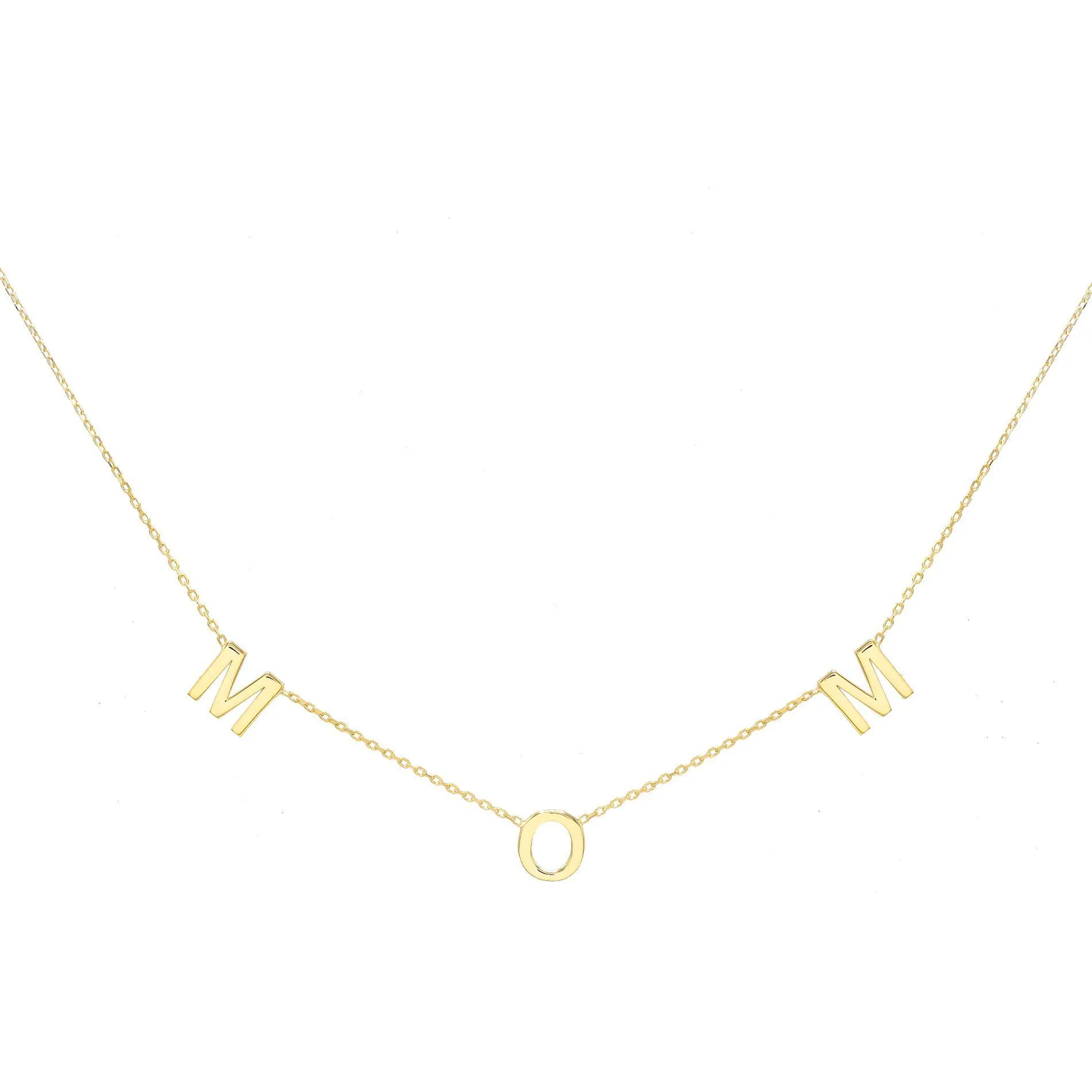 Mom Letter Necklace