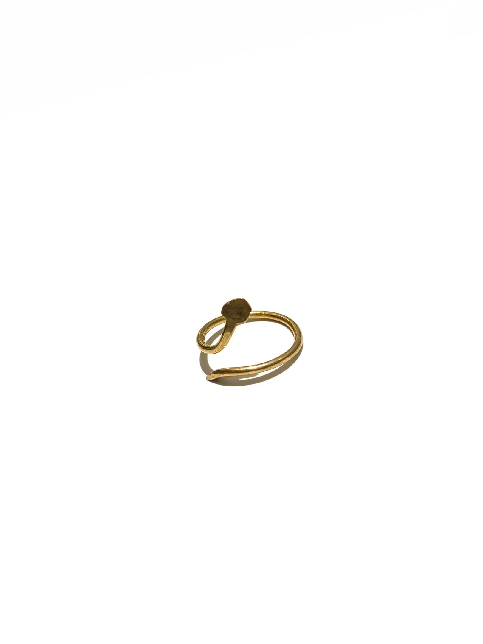 MONIQUE MICHELE- Snake Brass Rings