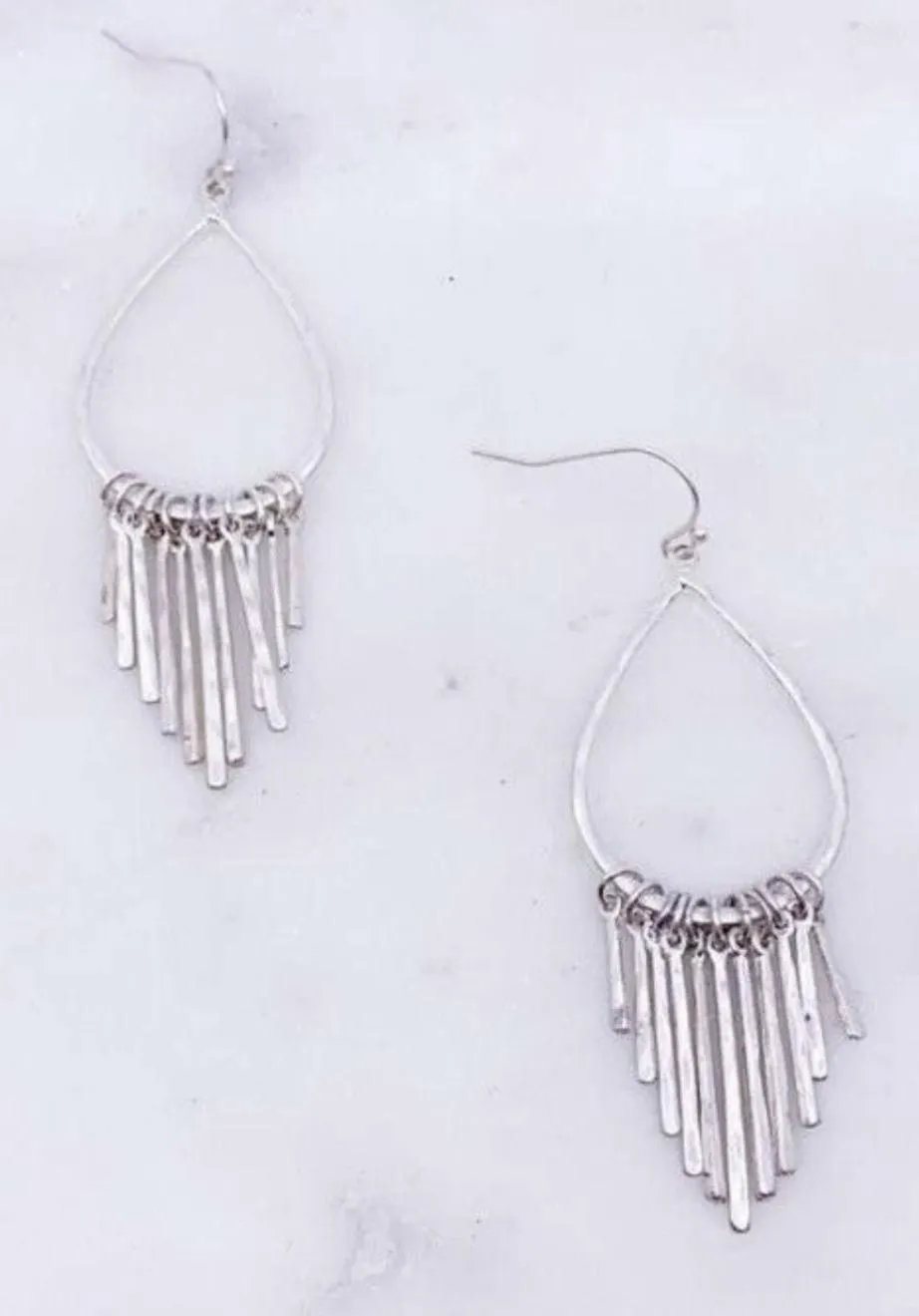 Multi Bar Drop Earring
