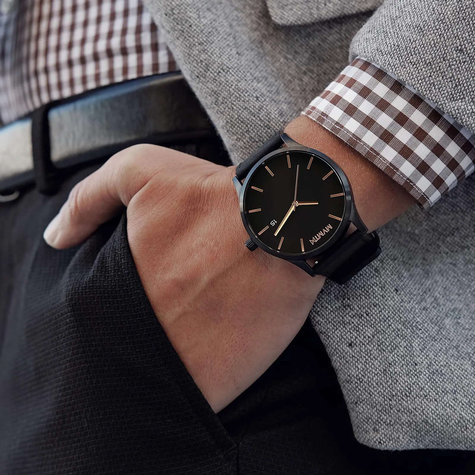 MVMT Classic Watches | 45 MM Men's Analog Minimalist Watch