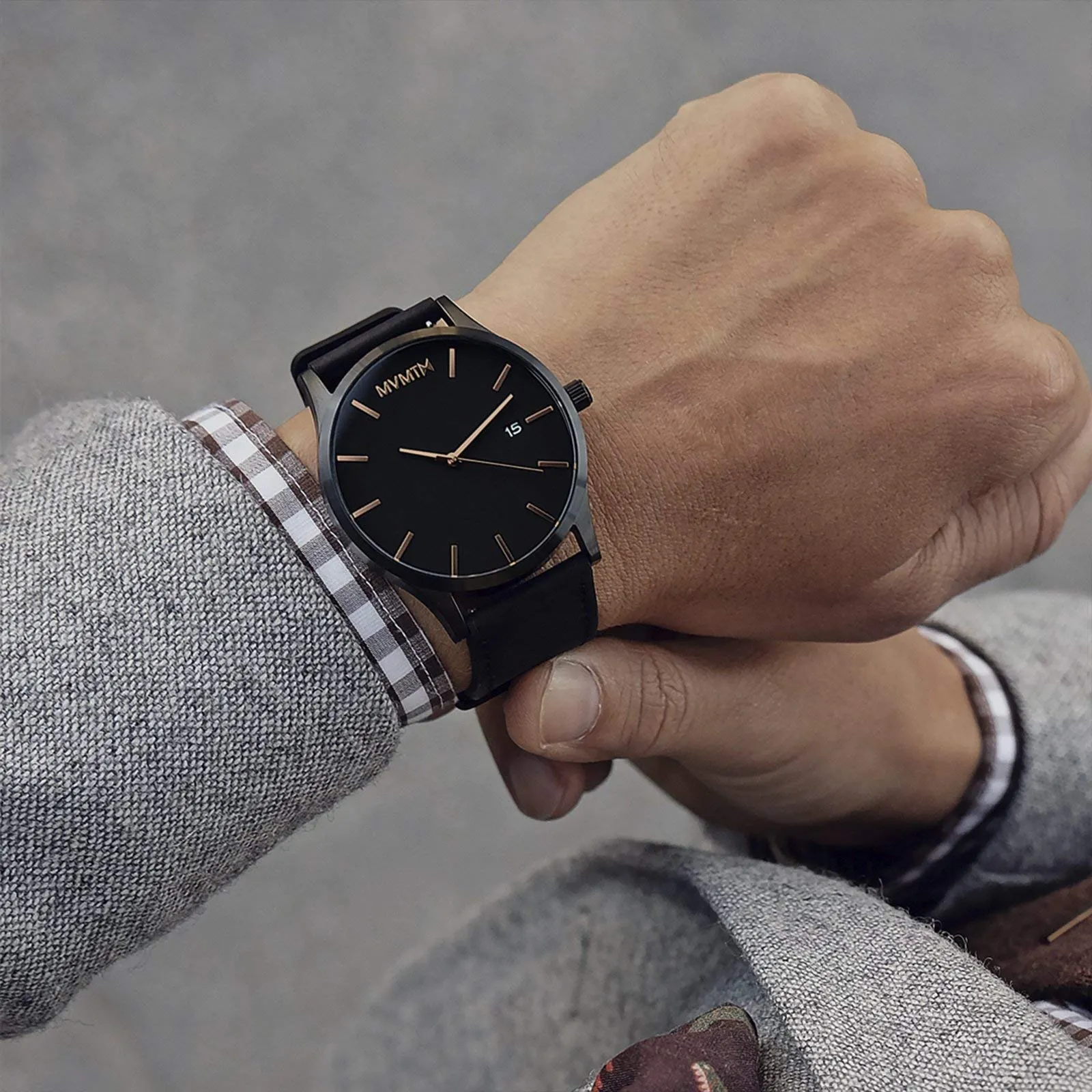 MVMT Classic Watches | 45 MM Men's Analog Minimalist Watch