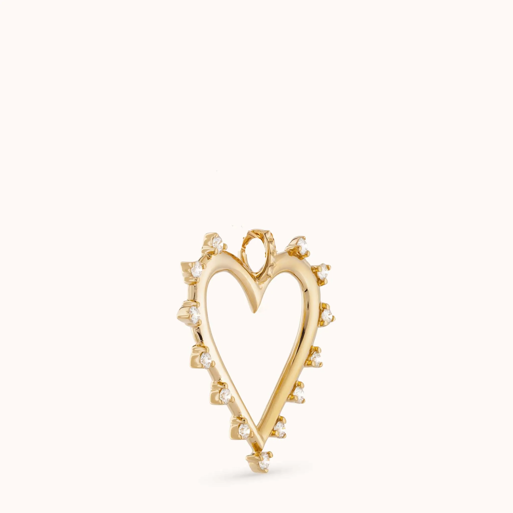Open Heart Charm