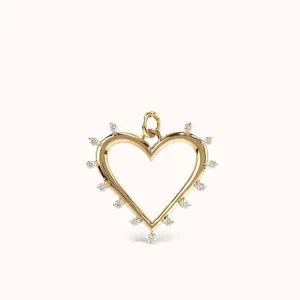 Open Heart Charm