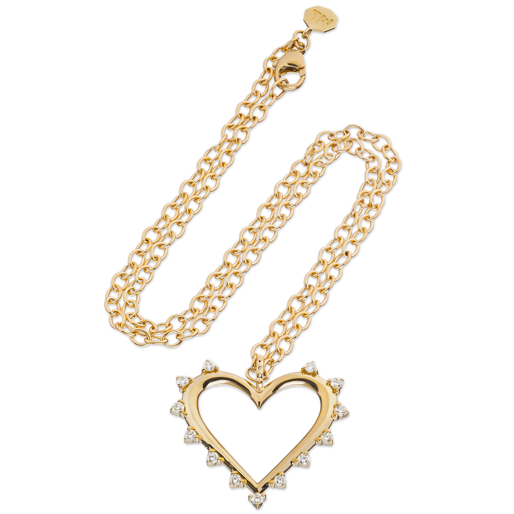 Open Heart Necklace