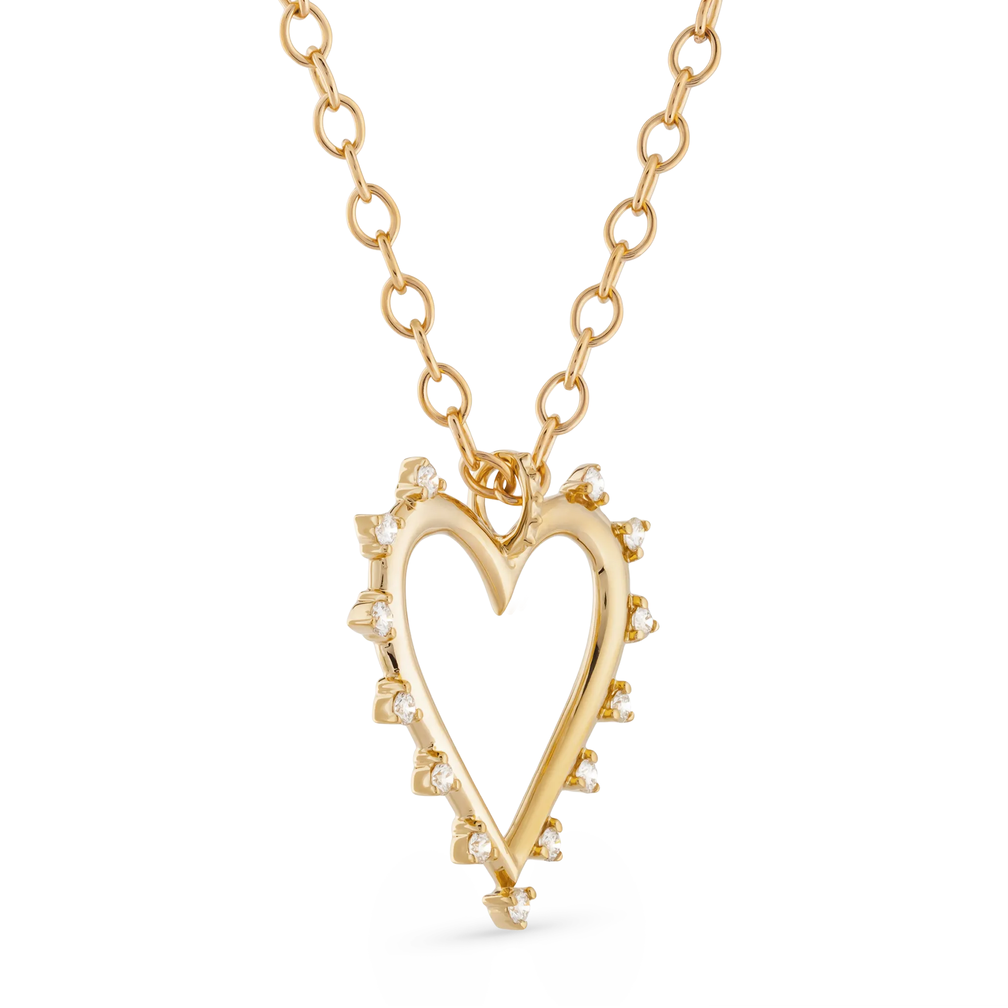 Open Heart Necklace