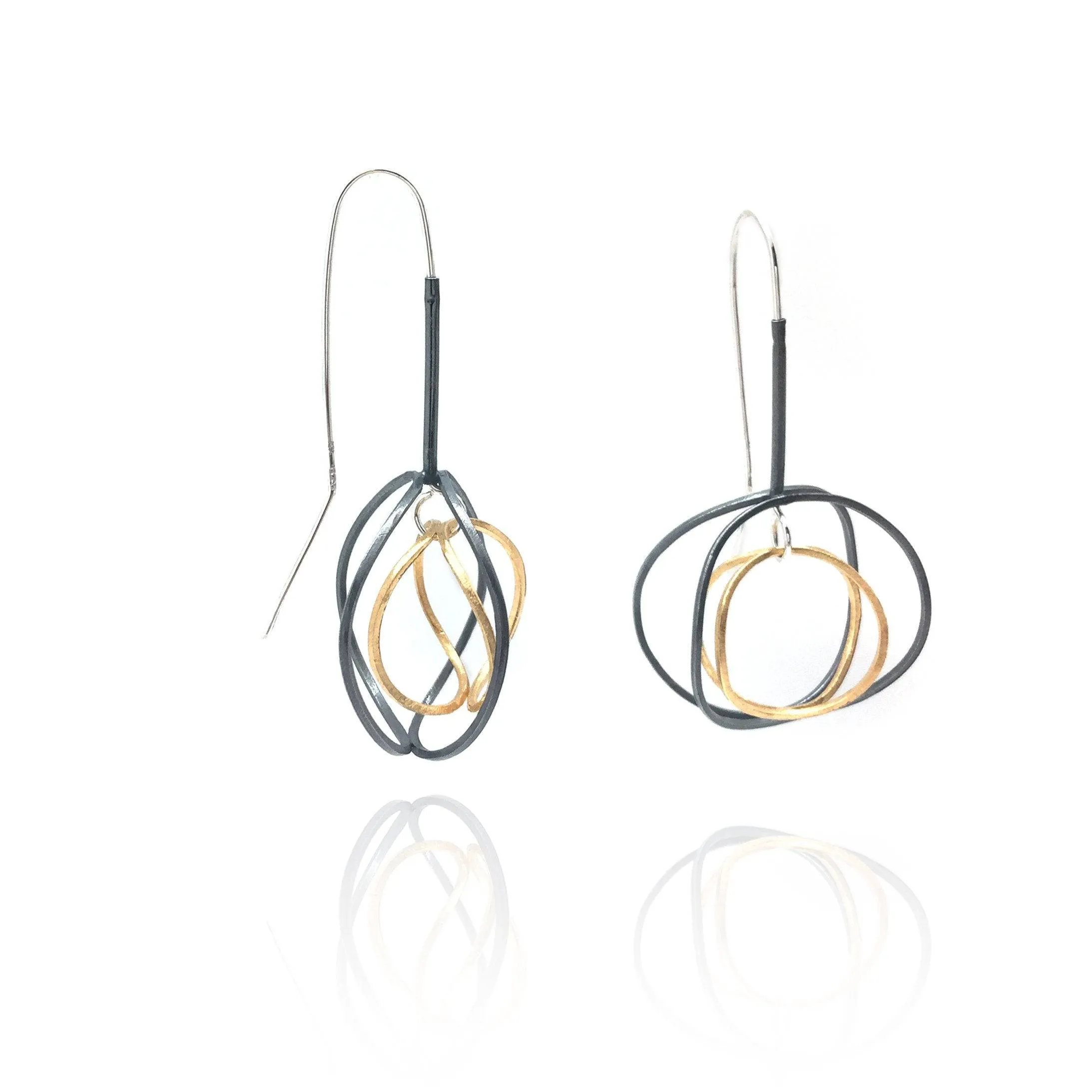 Orbital Hoop Drops - Oxi/Gold