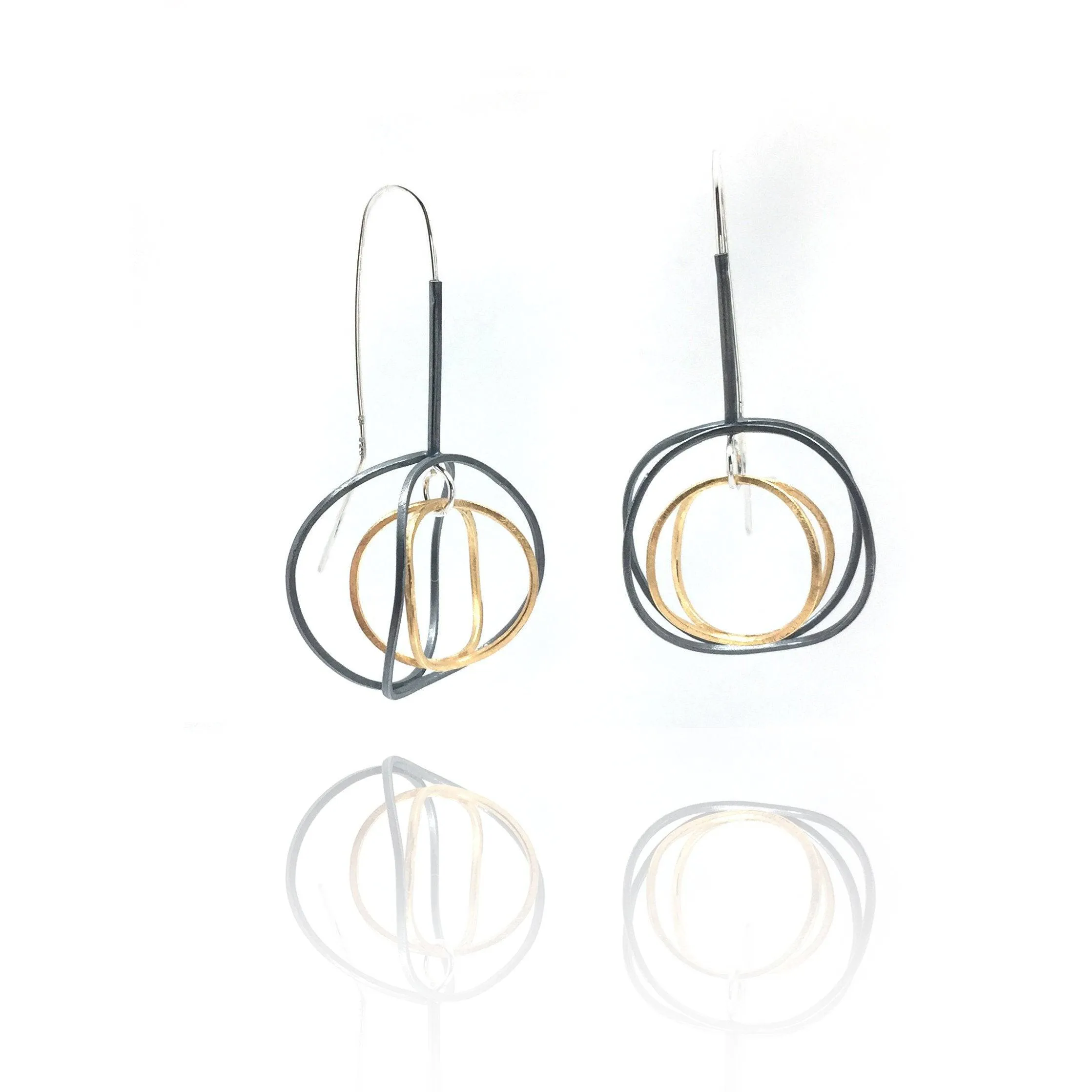 Orbital Hoop Drops - Oxi/Gold
