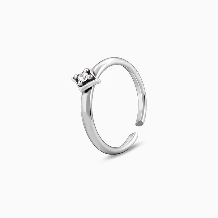 Oxidised Silver Aarna Toe Rings