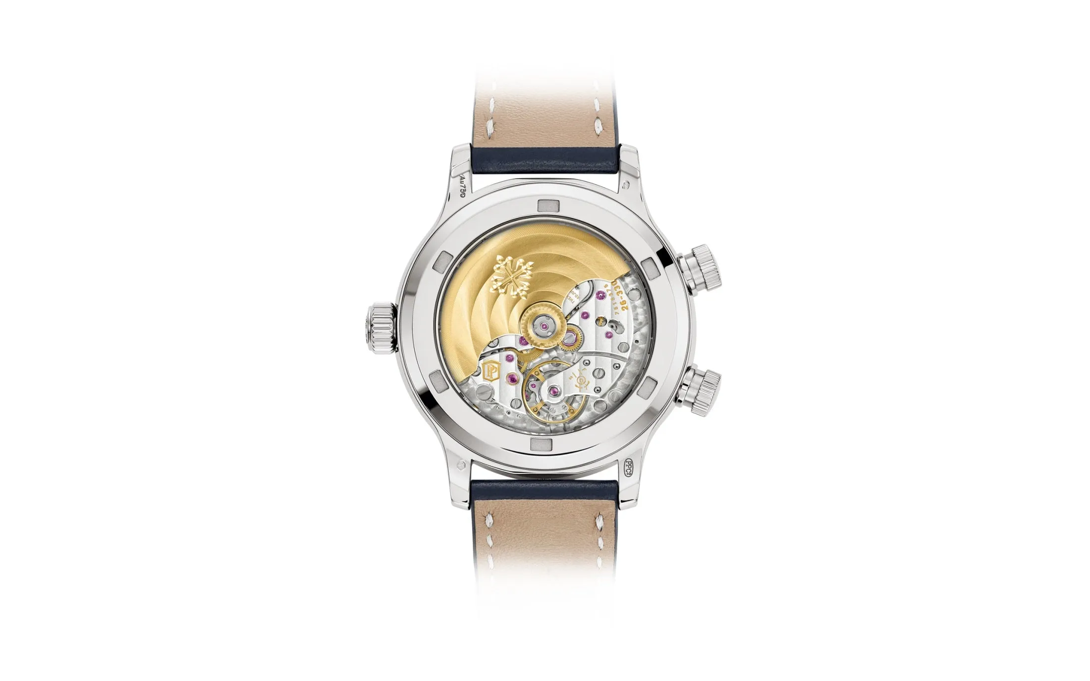 Patek Philippe Complication, 18k White Gold, Calatrava Pilot Travel Time 37,5mm, Ref# 7234G-001