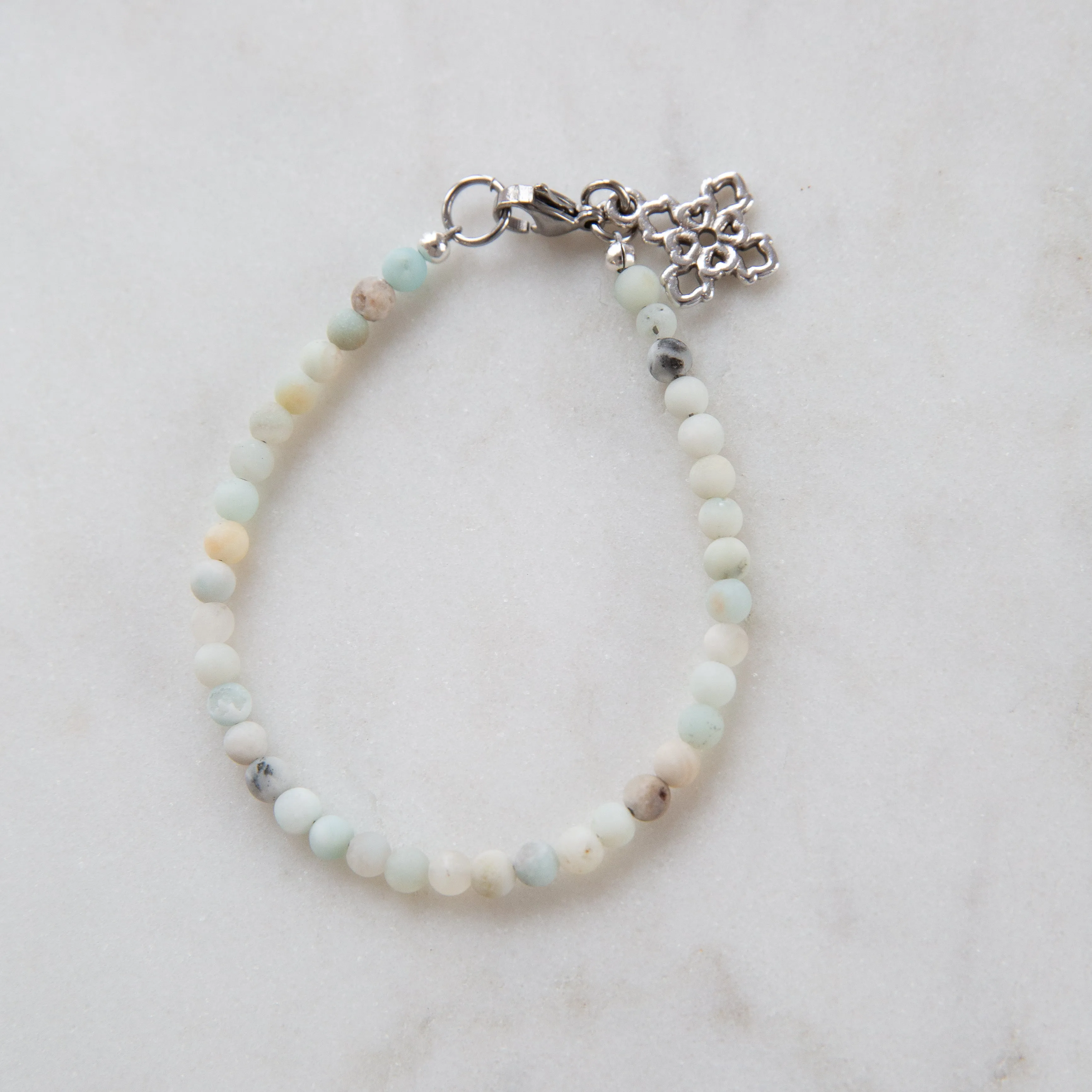 Payton Stone Stacker | Petite Seafoam