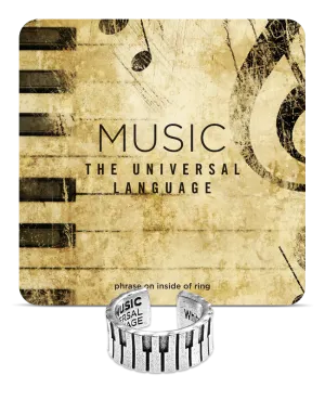 Piano Inspire Ring