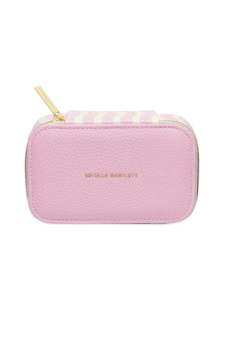 Pink Wiggle Print Mini Jewellery Box